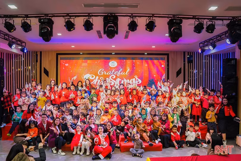 Grateful Christmas - buổi hòa nhạc từ thiện tiếng Anh ý nghĩa do học sinh Trung tâm Anh ngữ MSN thể hiện