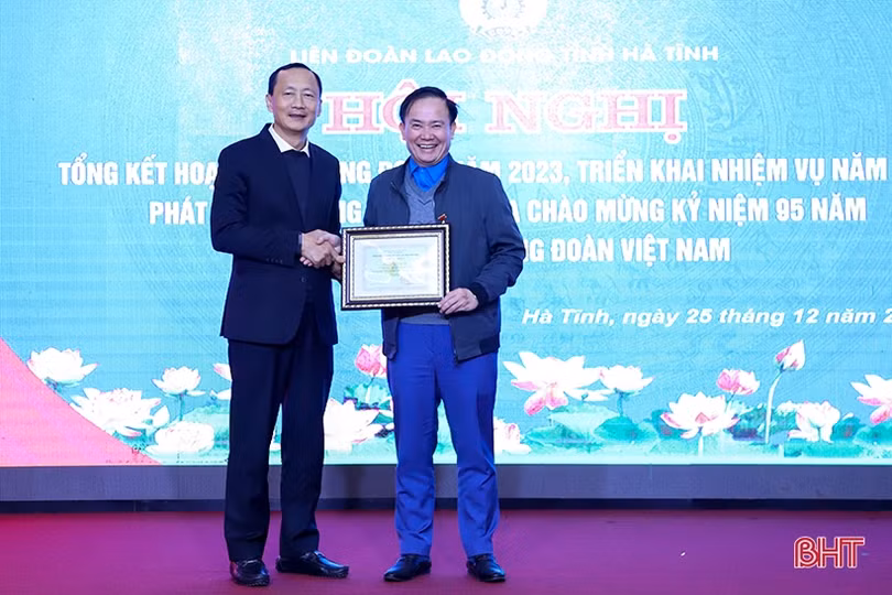 Công đoàn Hà Tĩnh ghi dấu ấn đậm nét