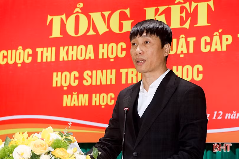 2 dự án của học sinh Hà Tĩnh được tham dự Cuộc thi KHKT cấp quốc gia 