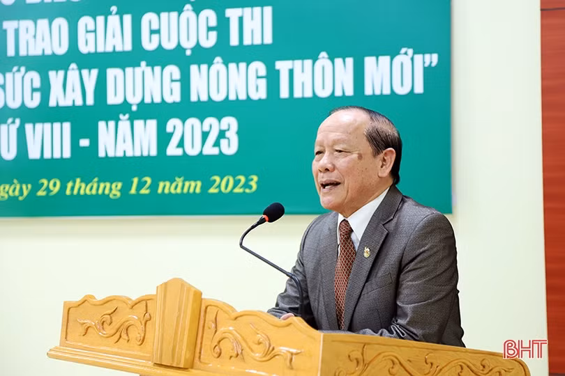 Báo Hà Tĩnh gặp mặt cộng tác viên, trao giải Cuộc thi chung sức xây dựng nông thôn mới 2023