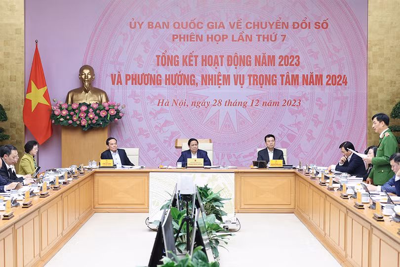 Thủ tướng Chính phủ: Phải quyết tâm cao, chỉ đạo quyết liệt trong triển khai chuyển đổi số 