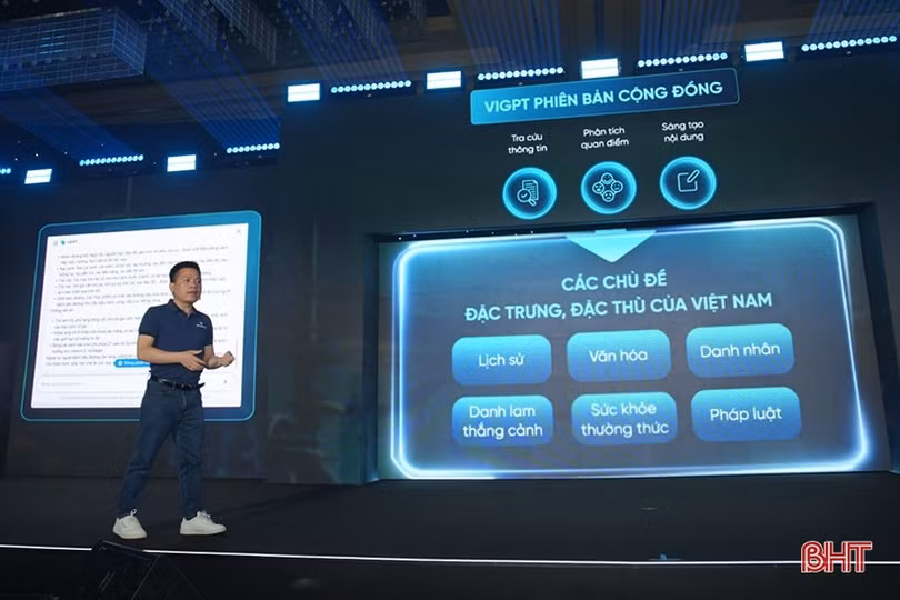 VinBigdata ra mắt “ChatGPT phiên bản Việt đầu tiên dành cho người dùng cuối