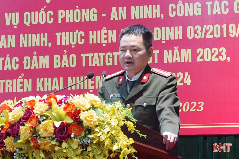 Thành phố Hà Tĩnh triển khai công tác quốc phòng - an ninh năm 2024