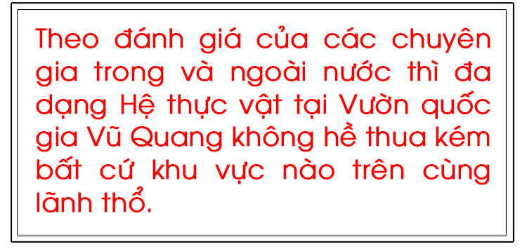 Vườn quốc gia Vũ Quang - “mỏ loài mới” tại Việt Nam, trung tâm đa dạng sinh học của Châu Á