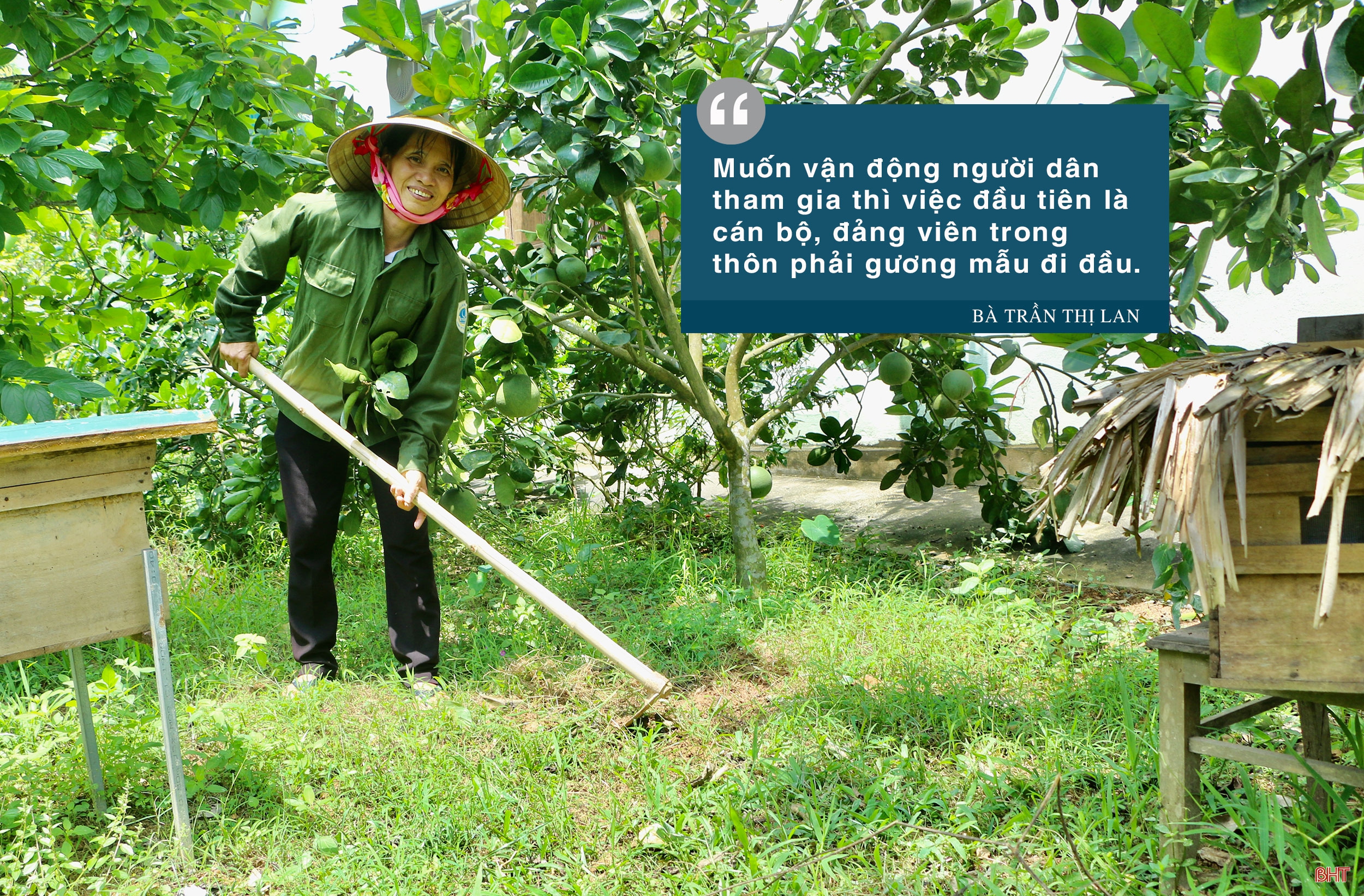 Người phụ nữ miền sơn cước Hà Tĩnh gần 20 năm “gánh” việc làng