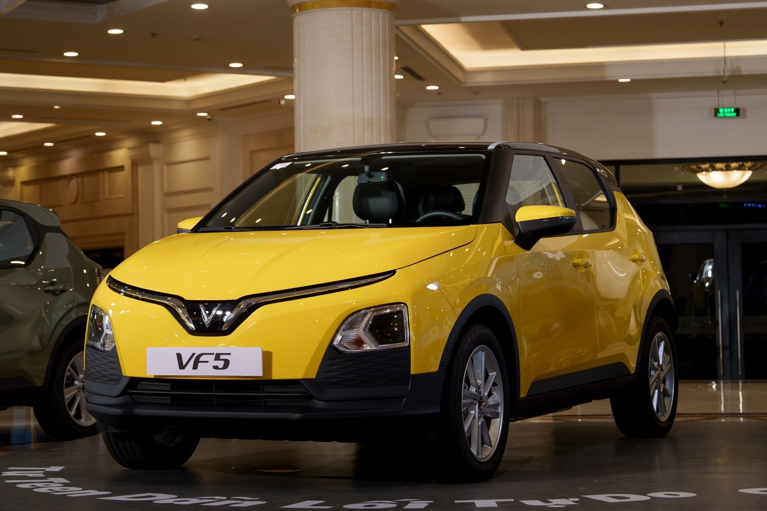 Bộ đôi xe điện VF 3 và VF 5 Plus bán chạy nhất Việt Nam. Ảnh: VinFast.
