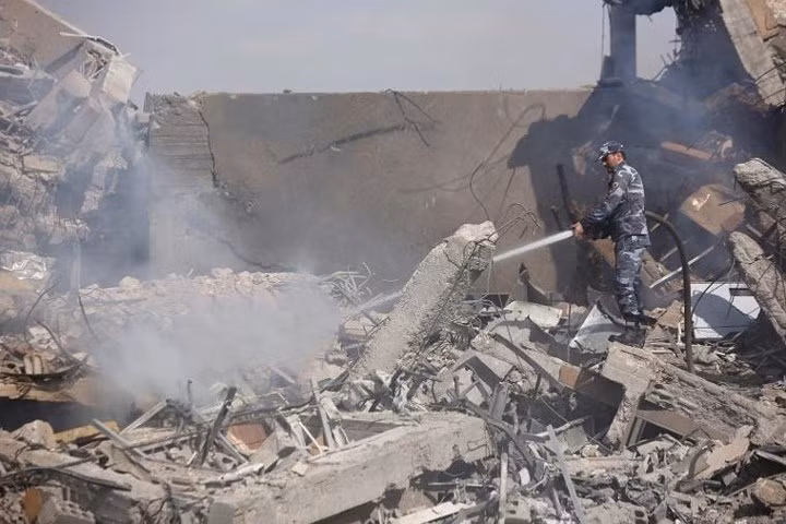 can canh syria do nat sau don khong kich cua my va dong minh