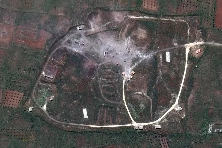 can canh syria do nat sau don khong kich cua my va dong minh
