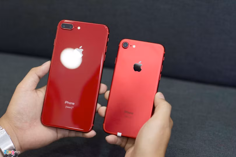 iphone 8 plus mau do dau tien ve viet nam gia tu 20 5 trieu dong
