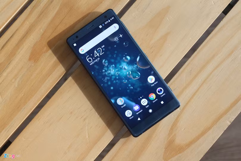 mo hop va trai nghiem sony xperia xz2 chinh hang dau tien tai viet nam