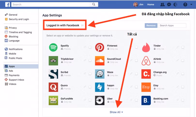 cach xac dinh va chan ung dung theo doi facebook ca nhan cua ban