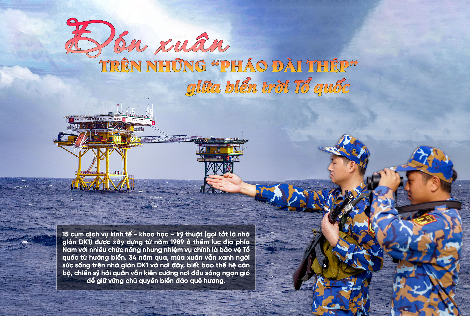 Đón xuân trên những “pháo đài thép” giữa biển trời Tổ quốc (bài 2): Vui xuân, chắc tay súng giữ biển trời Tổ quốc