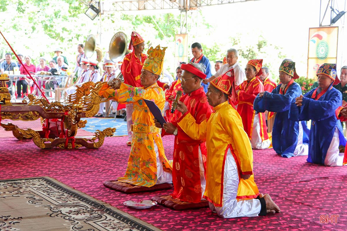 Trang trọng Đại lễ Giỗ Quốc Tổ Hùng Vương năm 2021 tại Hà Tĩnh