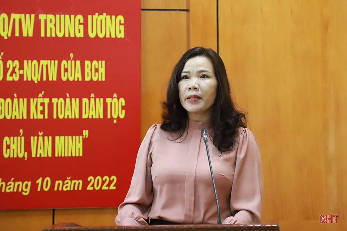 Chủ tịch Ủy ban Trung ương MTTQ Việt Nam: Hương Khê thực hiện tốt nghị quyết về phát huy sức mạnh đoàn kết dân tộc
