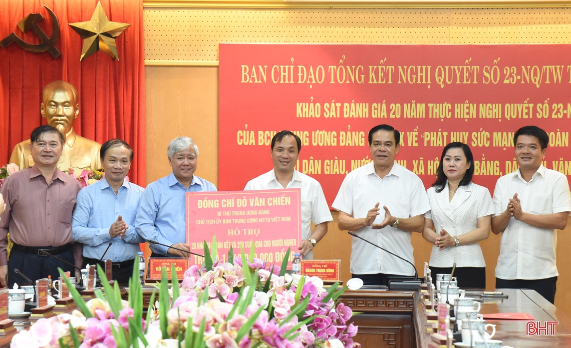 Hà Tĩnh triển khai Nghị quyết 23 của BCH Trung ương Đảng bài bản, đồng bộ, sát thực