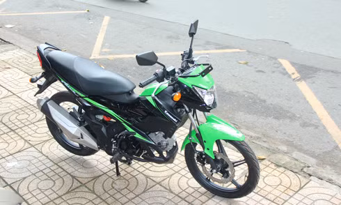 kawasaki athlete pro con tay co nho dau tien ve viet nam