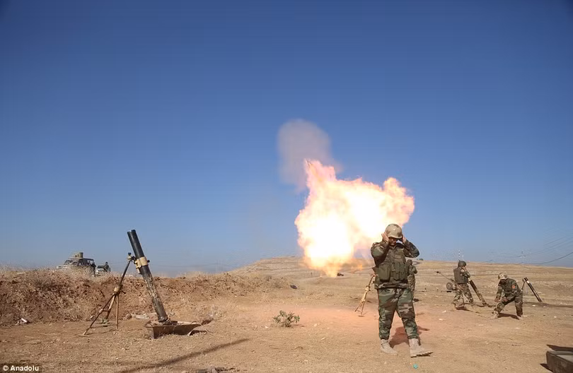 loat anh moi nhat tu chien truong danh duoi is gianh lai mosul