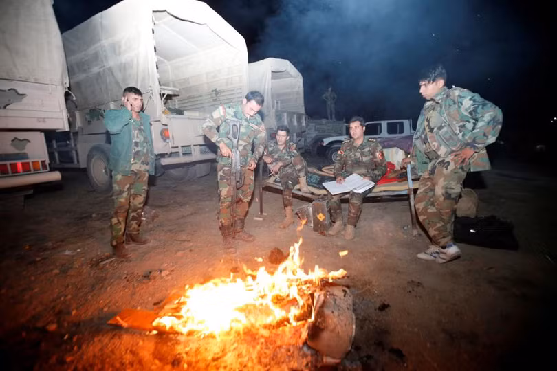 loat anh moi nhat tu chien truong danh duoi is gianh lai mosul