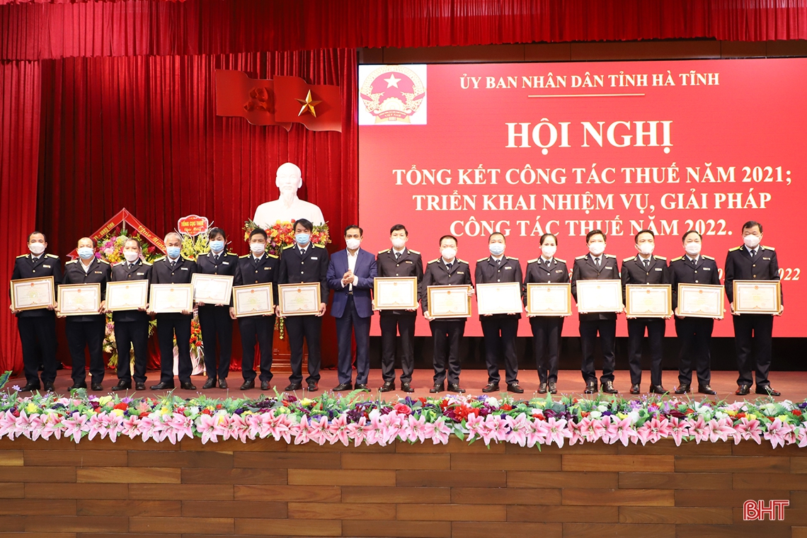 Ngành Thuế Hà Tĩnh phấn đấu thu vượt mốc dự toán 7.800 tỷ đồng năm 2022