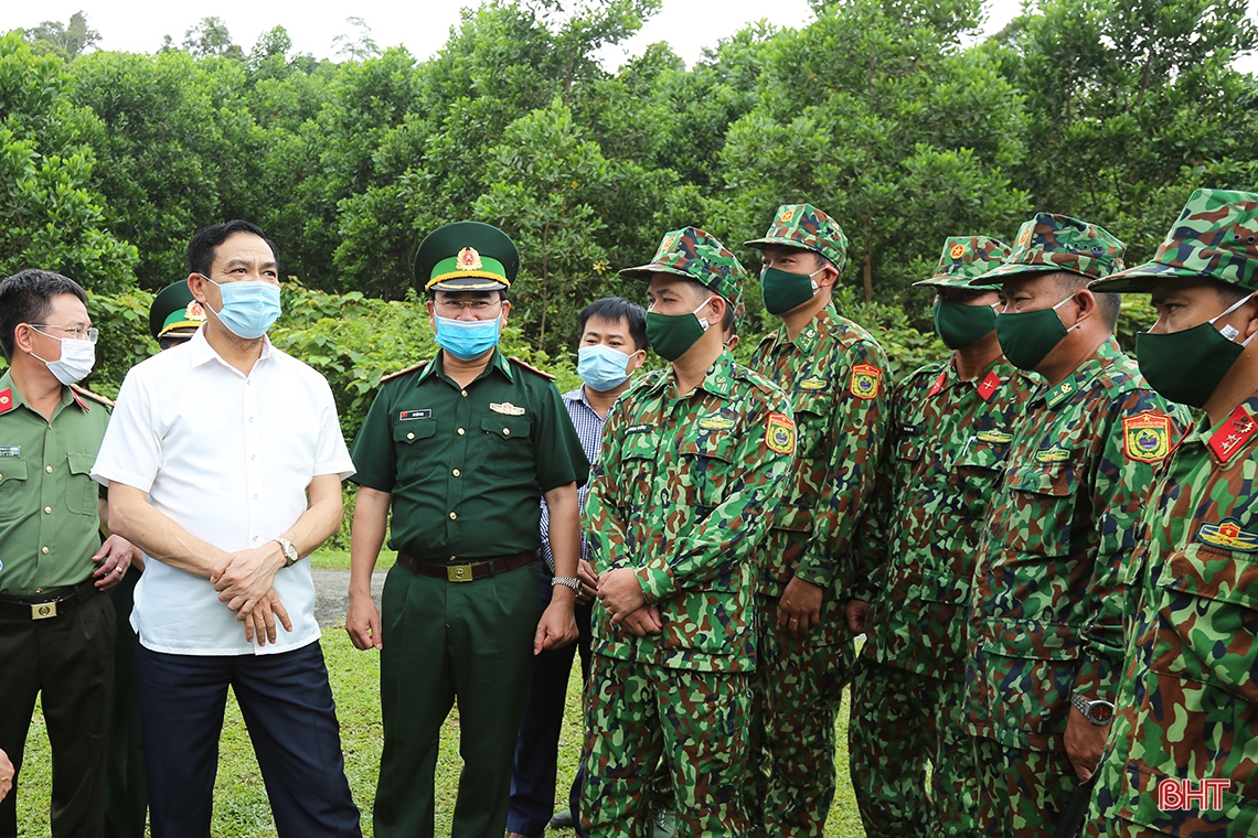 Chốt chặn vùng biên, kiểm soát chặt chẽ người nhập cảnh vào Hà Tĩnh để phòng dịch Covid-19