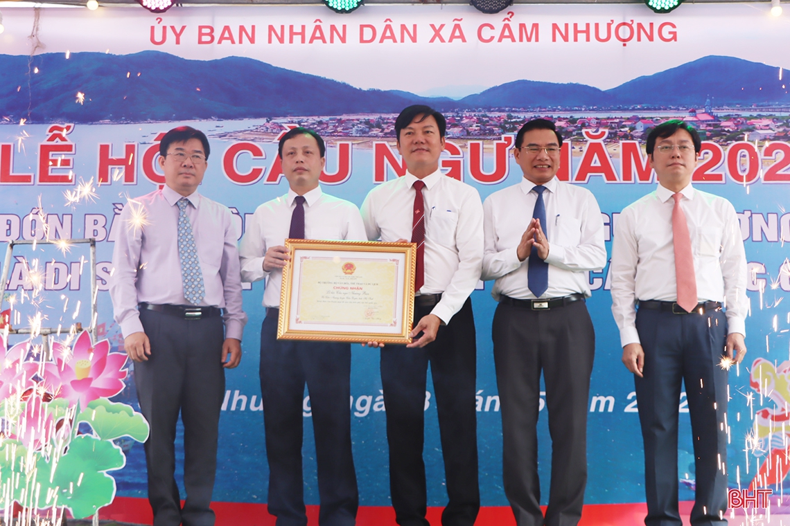 Lễ hội cầu ngư Nhượng Bạn được đưa vào Danh mục di sản văn hóa phi vật thể cấp quốc gia