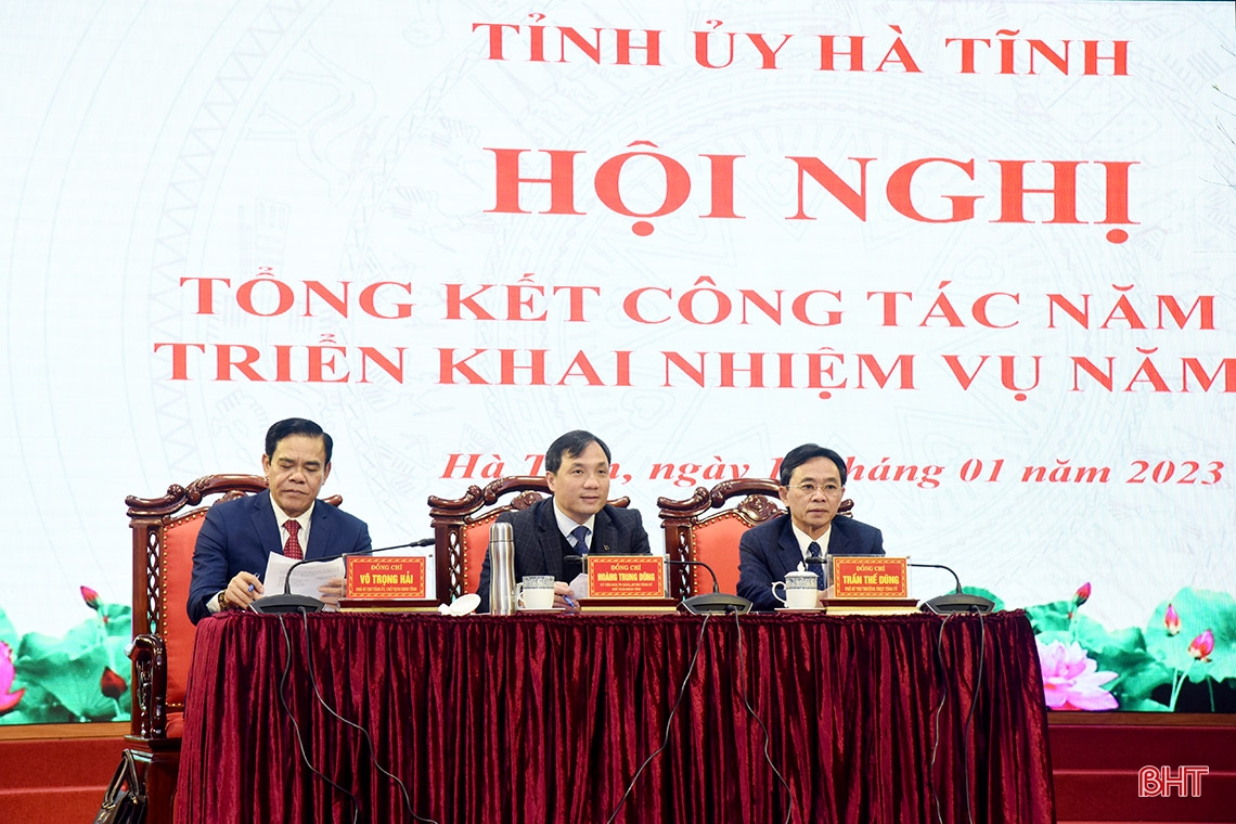Hà Tĩnh quyết liệt hành động, tạo đột phá về tăng trưởng kinh tế năm 2023
