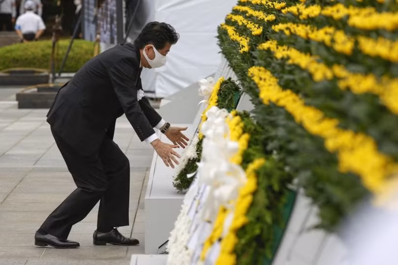 Nhật Bản tưởng niệm 75 năm ngày Mỹ ném bom xuống Hiroshima
