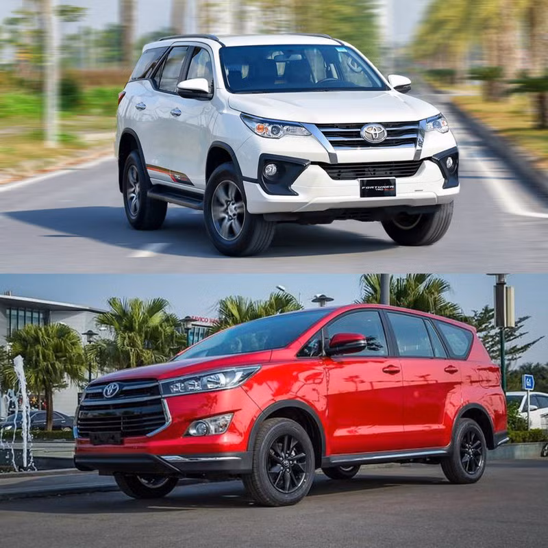 Triệu hồi hơn 700 xe Toyota Innova và Fortuner tại Việt Nam