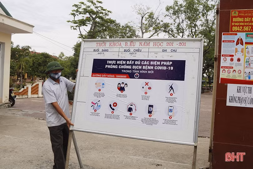 Đảm bảo Kỳ thi tốt nghiệp THPT 2020 tại Hà Tĩnh diễn ra nghiêm túc, an toàn tuyệt đối