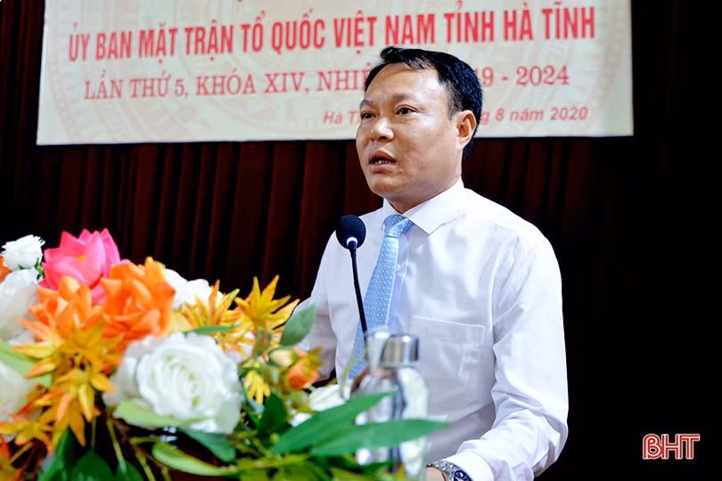 Ông Thái Ngọc Hải giữ chức Phó Chủ tịch Ủy ban MTTQ tỉnh Hà Tĩnh