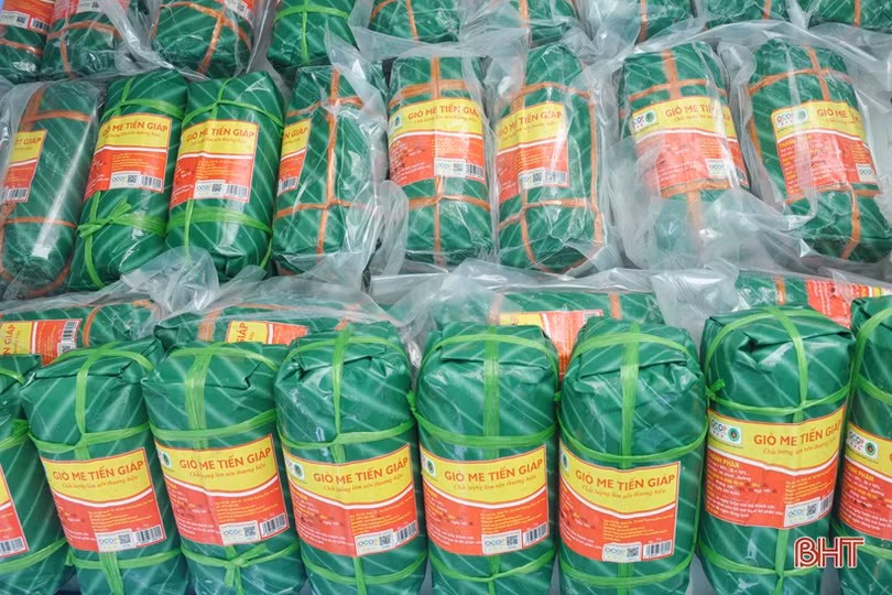 Ấn tượng gian hàng trưng bày sản phẩm nông nghiệp tiêu biểu của Hương Khê