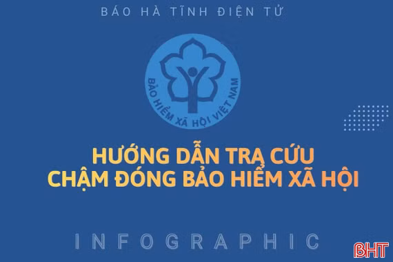 [Infographic] Hướng dẫn tra cứu chậm đóng bảo hiểm xã hội