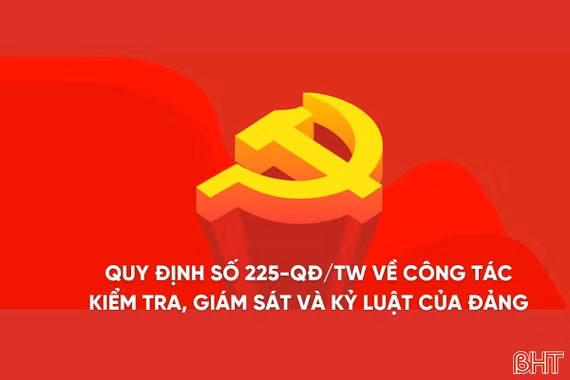 [Motion graphic] Quy định số 225-QĐ/TW về công tác kiểm tra, giám sát và kỷ luật của Đảng