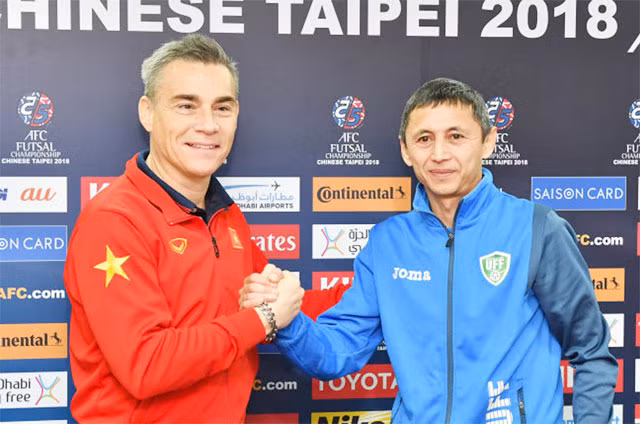 18h00 ngay 8 2 futsal viet nam vs futsal uzbekistan quyet vuot deo cao