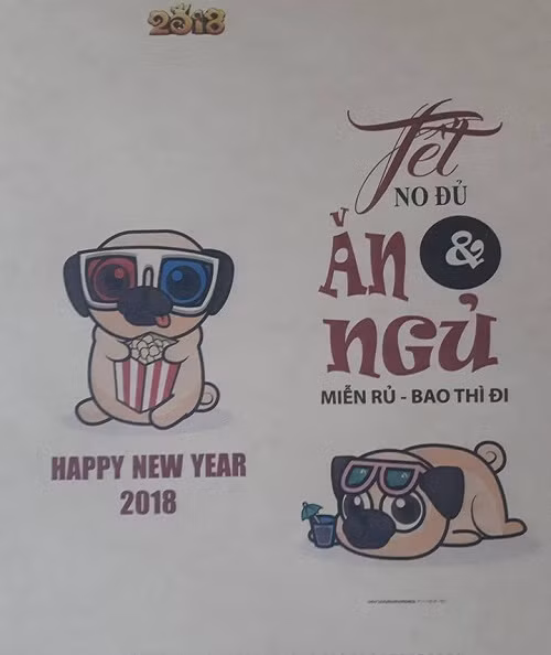 nhung kieu bao li xi doc la nhat nam 2018