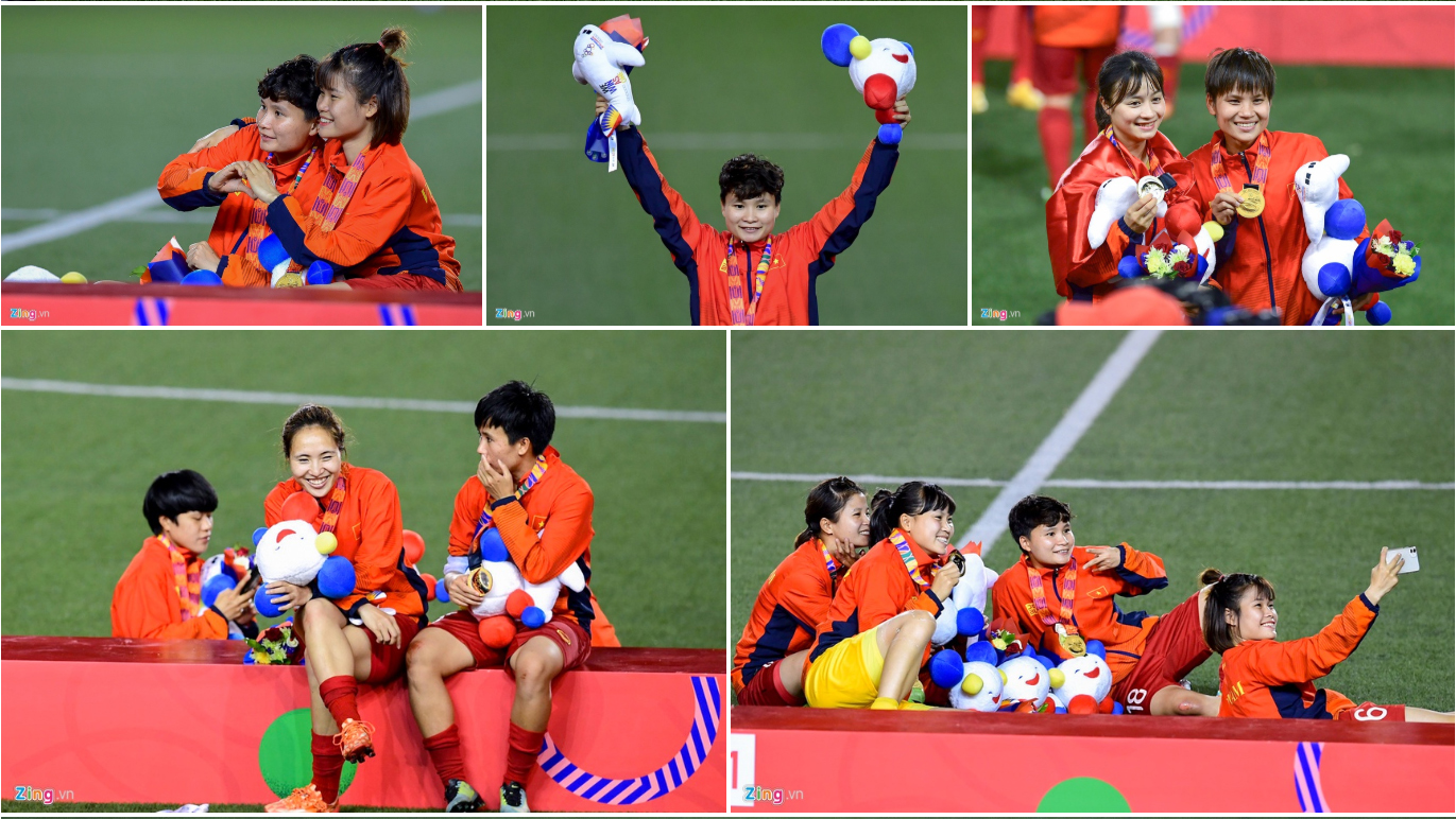 Mồ hôi, máu và nước mắt đưa tuyển nữ Việt Nam gặt vàng SEA Games