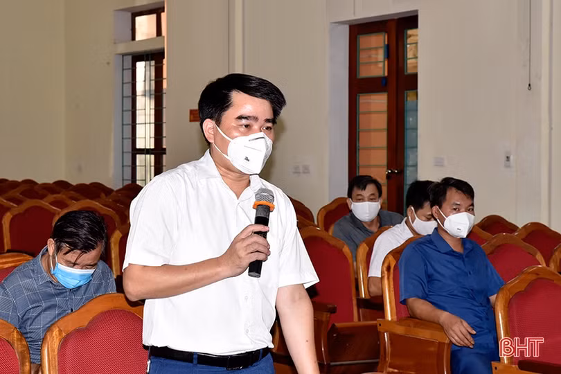 Tiếp tục xét nghiệm Covid-19 cho lao động trong doanh nghiệp ở Hồng Lĩnh