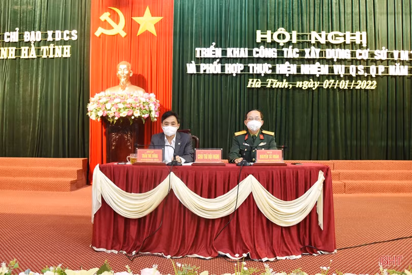 Xây dựng cơ sở vững mạnh, thực hiện tốt nhiệm vụ quân sự - quốc phòng trên địa bàn Hà Tĩnh