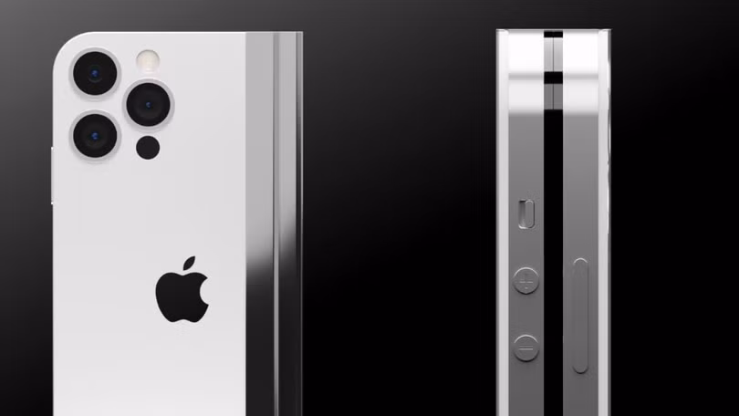 Hình dung về iPhone màn hình gập