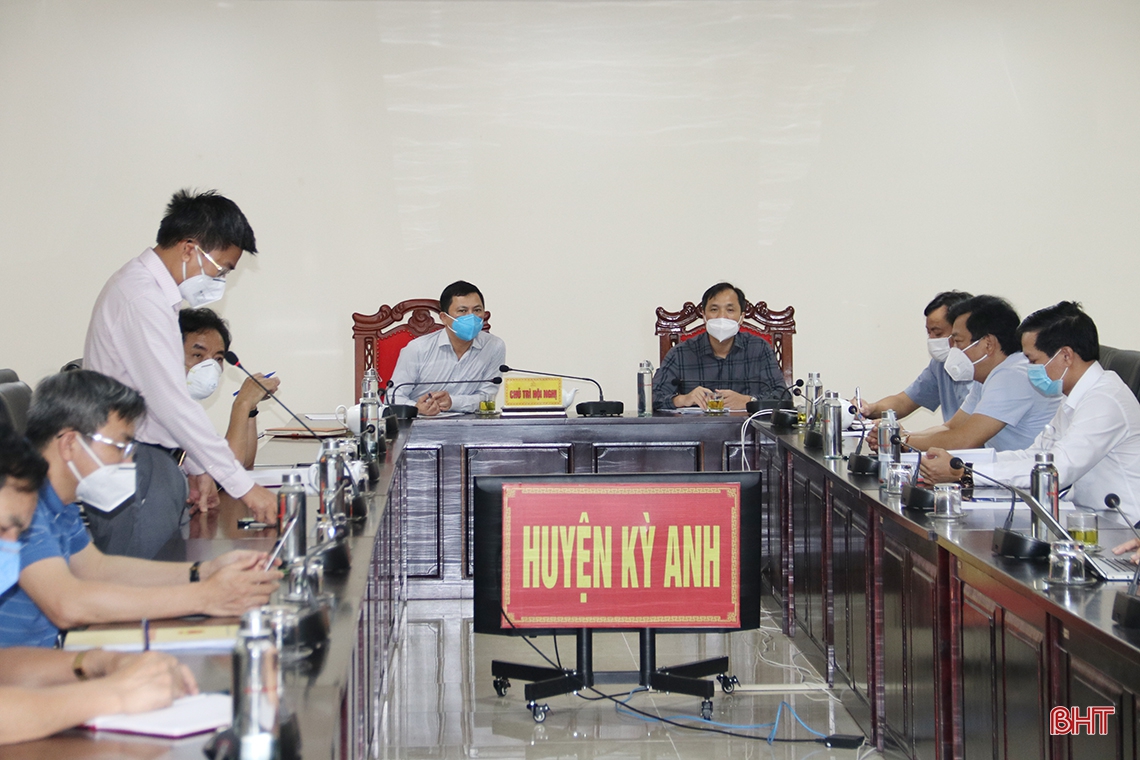 Khẩn trương đưa Trung tâm Y tế huyện Kỳ Anh làm nơi điều trị bệnh nhân Covid-19 vào ngày 15/6