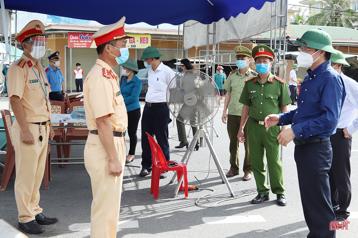 Đảm bảo lưu thông hàng hóa, không để ảnh hưởng đến đời sống người dân Hà Tĩnh