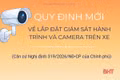 [Infographic] Quy định mới về lắp giám sát hành trình và camera trên xe