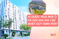 [Motion Graphics] Ai được mua nhà ở xã hội sau khi cập nhật quy định mới? 