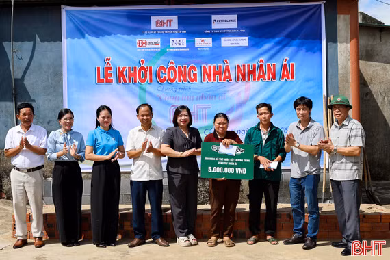 Chương trình Vòng tay nhân ái BHT khởi công ngôi nhà nhân ái thứ 50