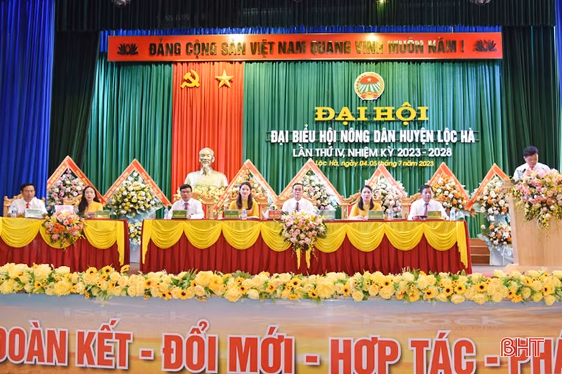Bà Trần Thị Bích Hà được bầu giữ chức Chủ tịch Hội Nông dân huyện Lộc Hà