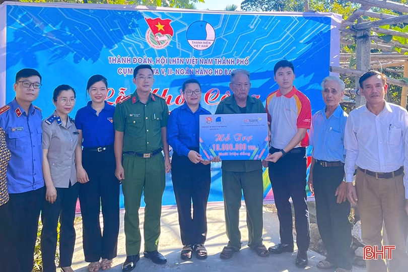Nhiều hành động ý nghĩa của tuổi trẻ TP Hà Tĩnh tri ân người có công