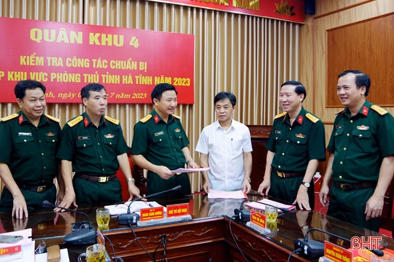 Chuẩn bị kỹ lưỡng, thực hiện đạt kết quả cao nhất diễn tập khu vực phòng thủ tỉnh Hà Tĩnh