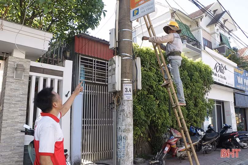 Phường trung tâm TP Hà Tĩnh tiên phong dọn “rác trên không”