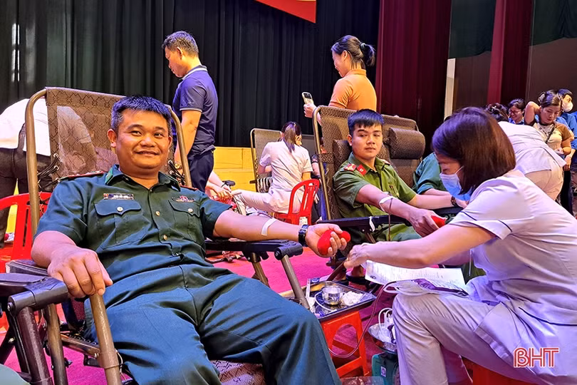Nghi Xuân tiếp nhận 269 đơn vị máu tình nguyện
