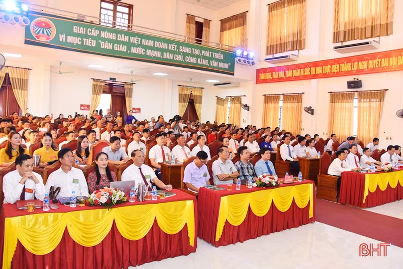 Bà Trần Thị Bích Hà được bầu giữ chức Chủ tịch Hội Nông dân huyện Lộc Hà